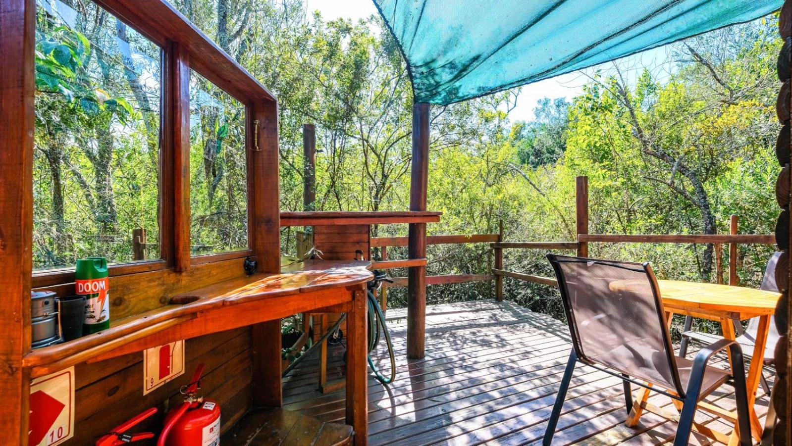 Luxury tent Teniqua Treetops Karatara Settlement